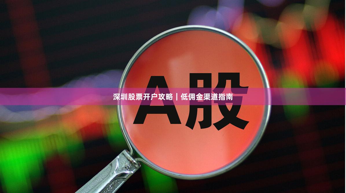 深圳股票开户攻略｜低佣金渠道指南